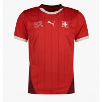 Camisa de Futebol Suíça Equipamento Principal Europeu 2024 Manga Curta